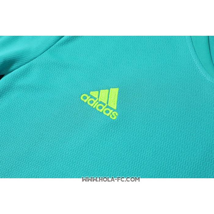 Chandal del Juventus 2022-2023 Manga Corta Azul y Verde - Pantalon Corto